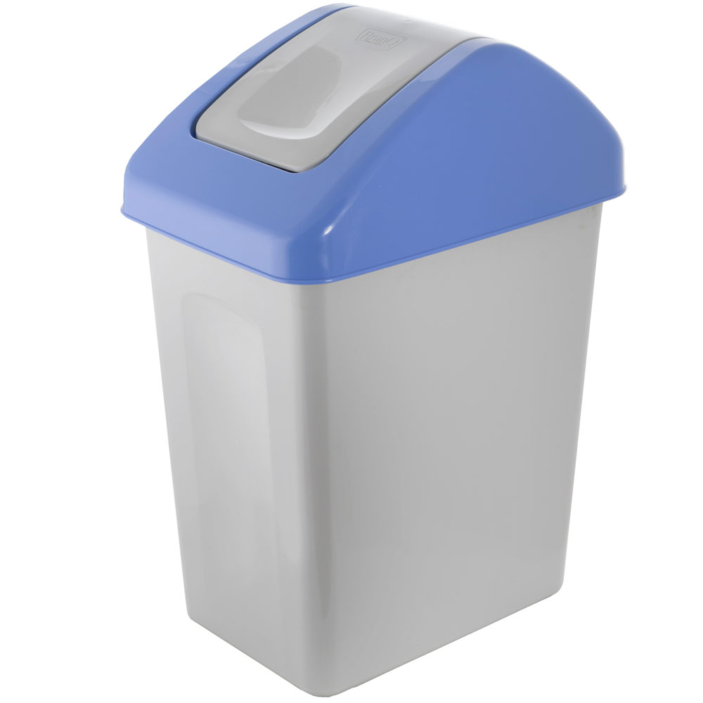 Mülleimer Mülltonne Papierkorb Abfalleimer Papier 25 L blau BRANQ | eBay